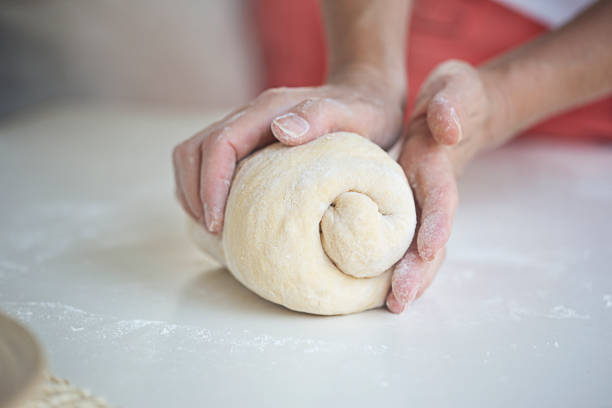 el pan con la harina floja