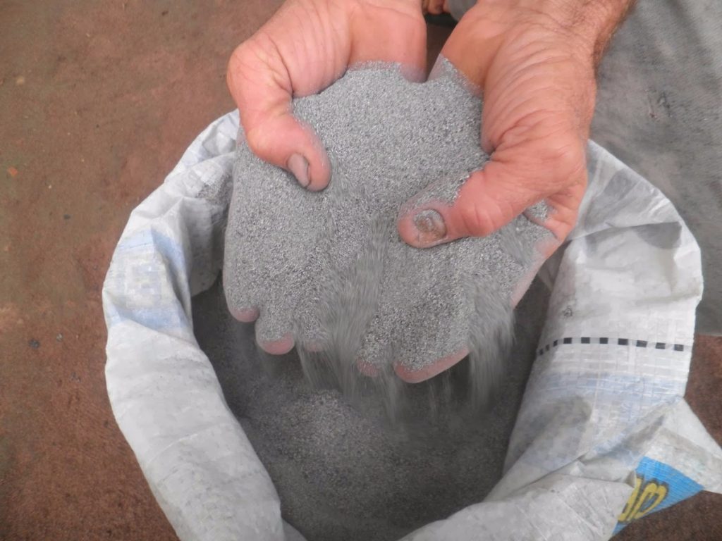 usos de la harina de roca
